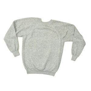 Vintage Hanes Raglan Pullover Sweatshirt Crewneck Regular Size XL Stained USA